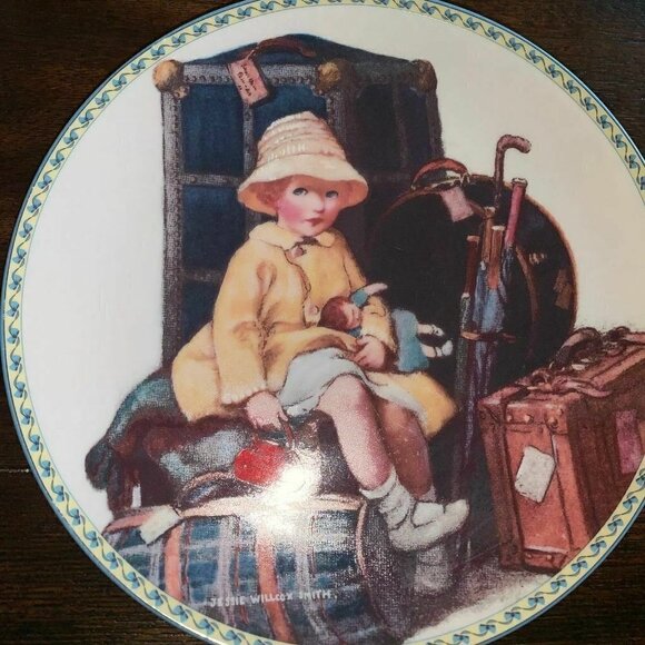 - Knowles Plate "Ready and Waiting" Yesterday's Innocents Jessie Wilcox Sm… - Picture 1 of 5